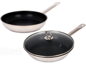 Tissolli Stainless Steel Non Stick Frying Pans | 24 - 28cm